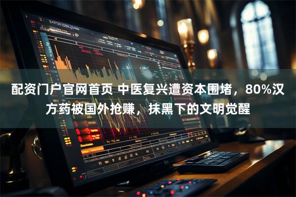 配资门户官网首页 中医复兴遭资本围堵，80%汉方药被国外抢赚，抹黑下的文明觉醒